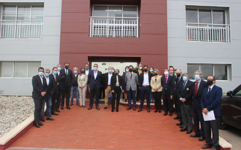 Visita secretario estado