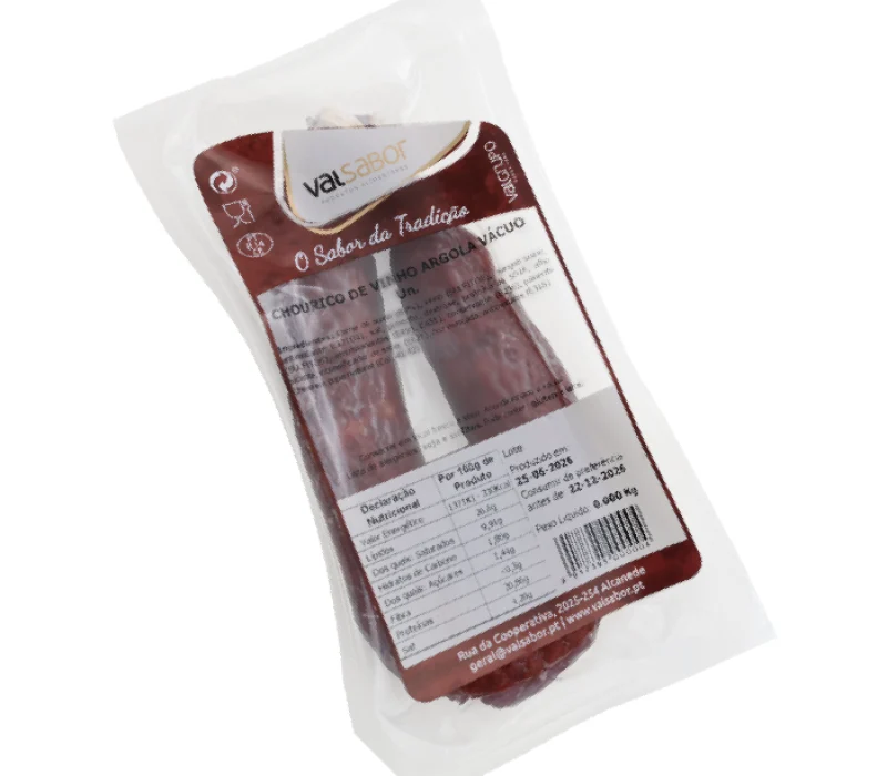Chourico Vinho Argola Embalado