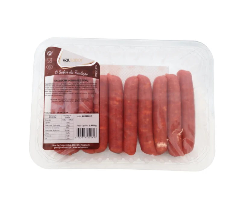 Salsicha Merguez Embalada